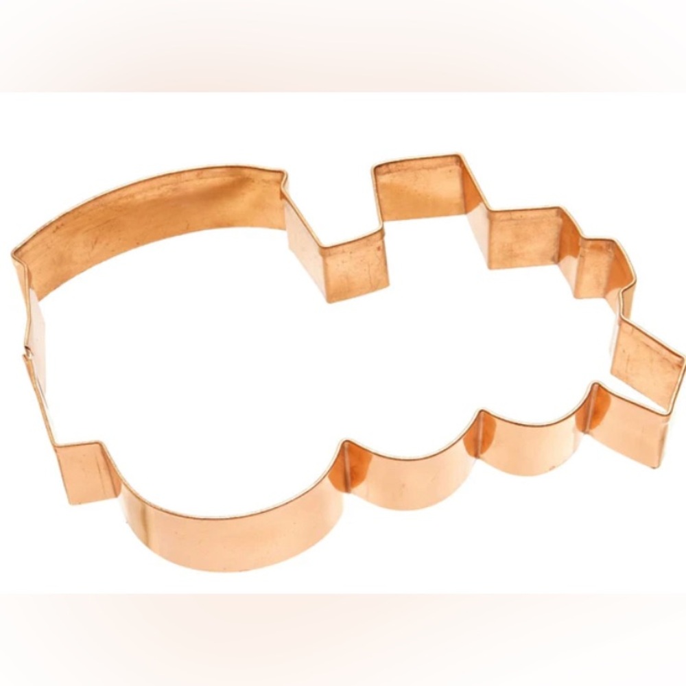 Williams Sonoma Copper Train Cookie Cutter